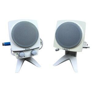 Boston Acoustic BA745 Satellite Computer Speakers Right And Left White